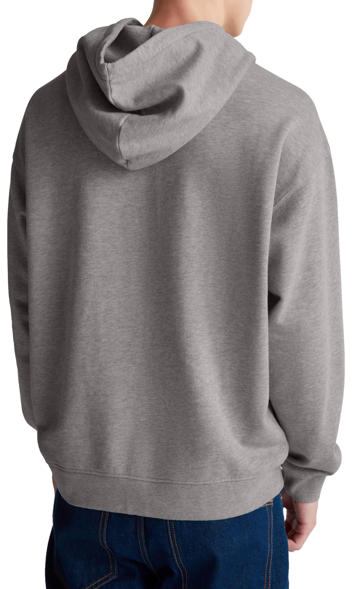 Image secondaire de Sweat à Capuche en Coton Organique United Colors of Benetton - Gris