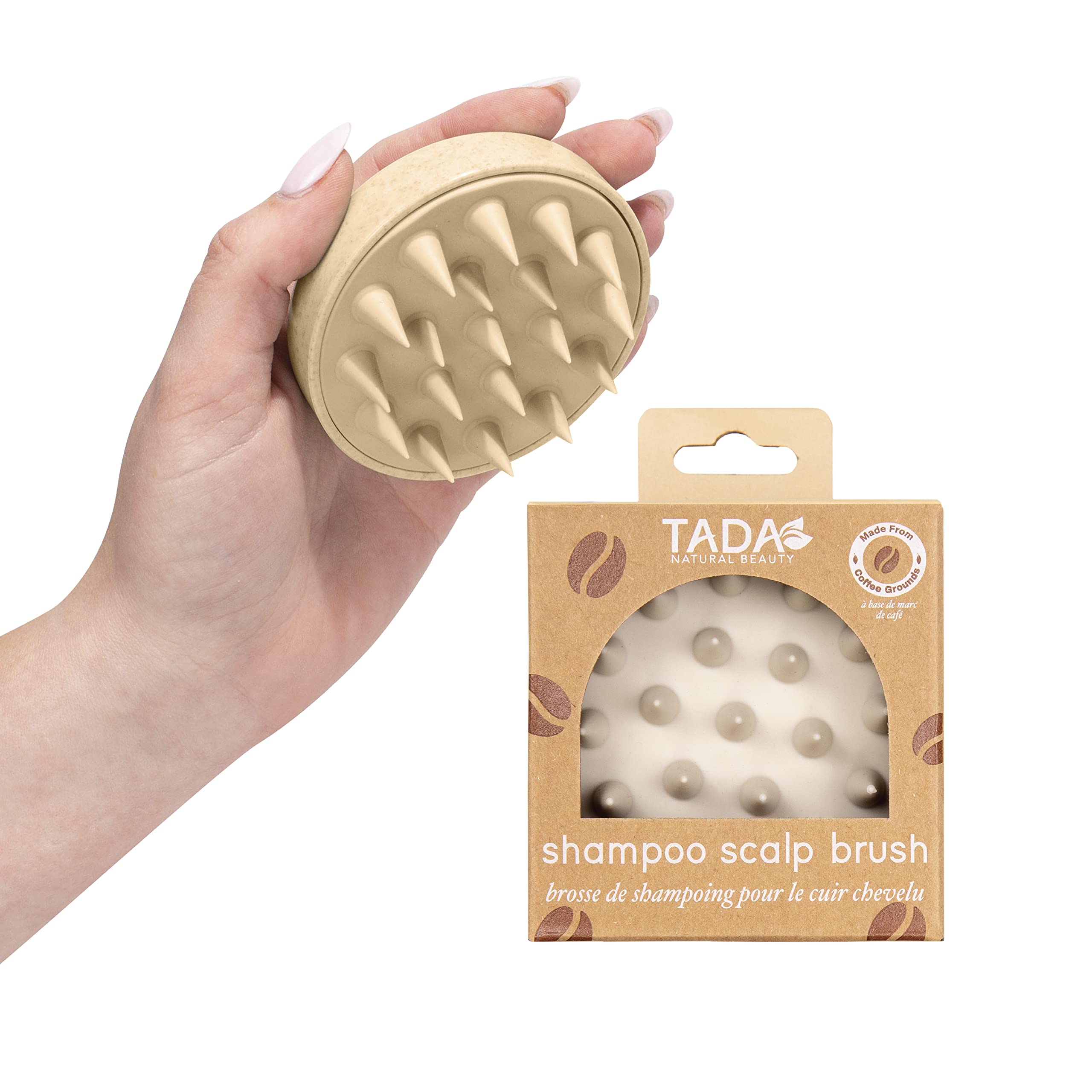 Amazon.com: TADA BEAUTY Scalp Massager Shampoo Brush for Hair