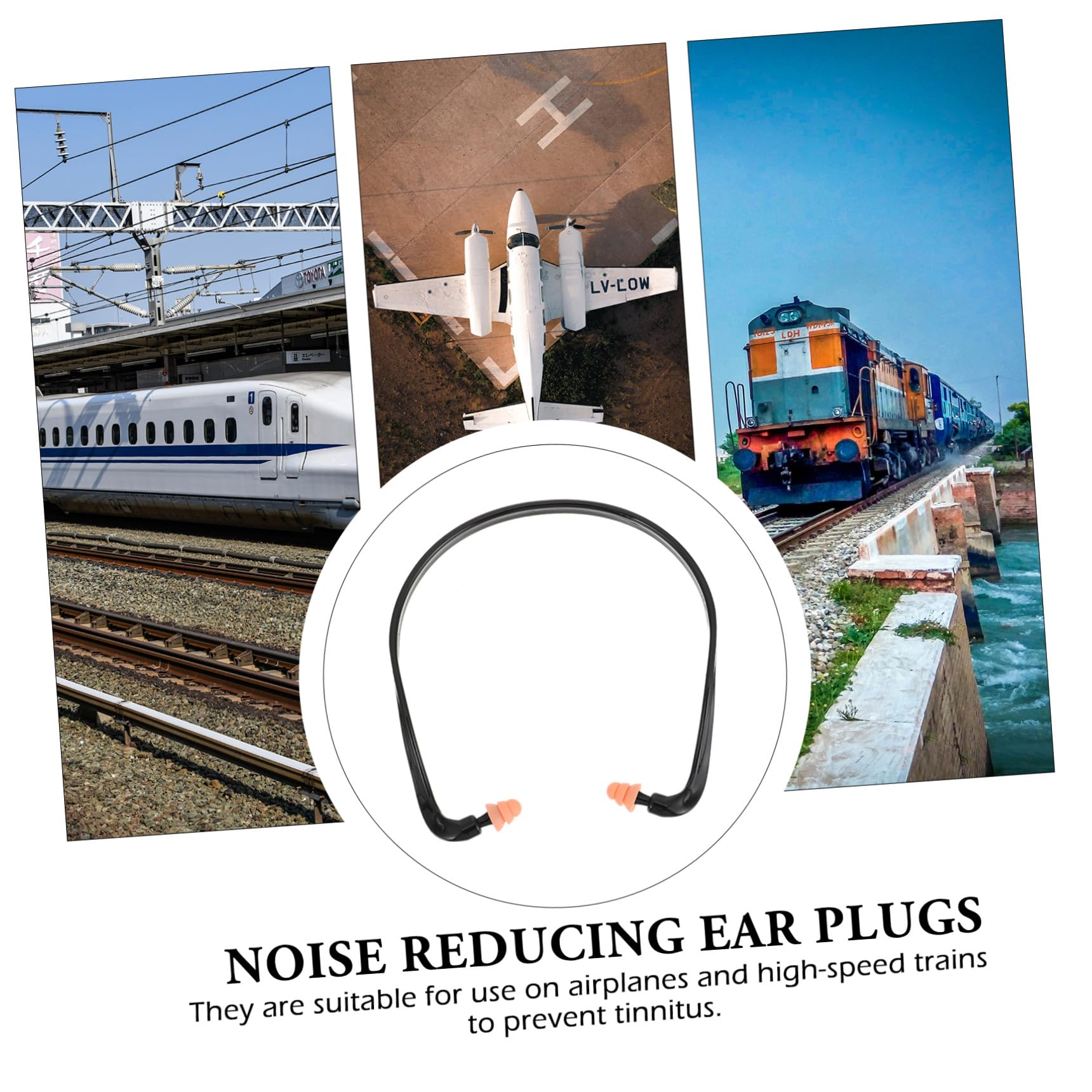 Healvian 24pièces Bouchons Oreilles Silicone Bandés Lot De Réutilisables Et Confortables Pour Auditive Pour Travaux De Construction Natation Et Concerts