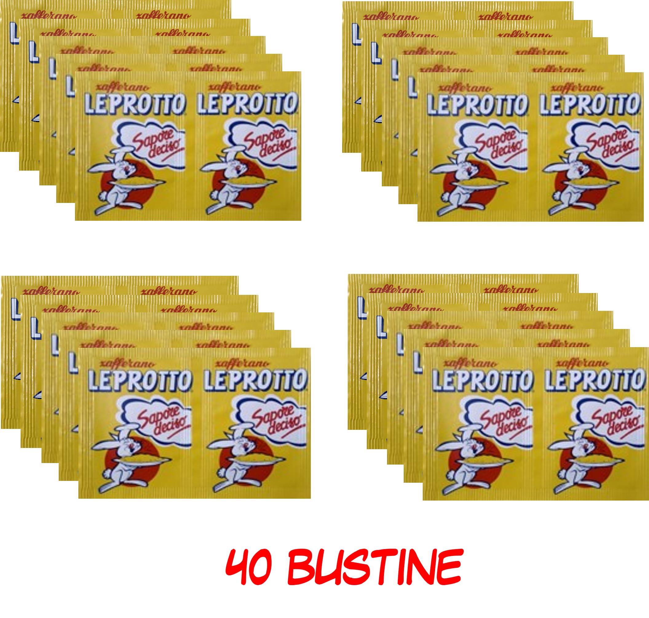 Zafferano LEPROTTO - 6,4 g - 20x2 bustine da 0,16 g