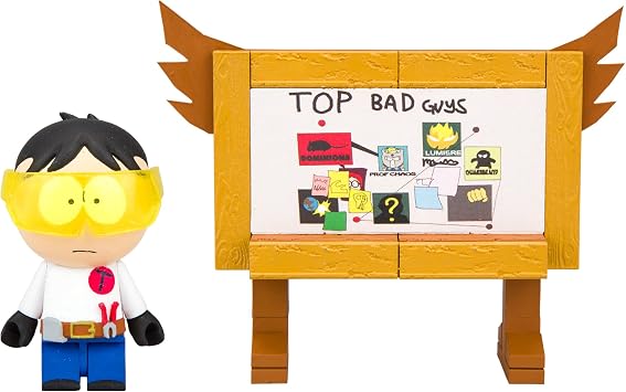 McFarlane Toys South Park Toolshed Stan with Top Bad Guys Board Micro Construction Set Playset