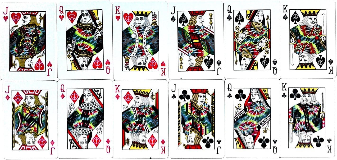 Lot 2 Bicycle Tie Dye Playing Cards Collection 3rd and 4th Generation Decks