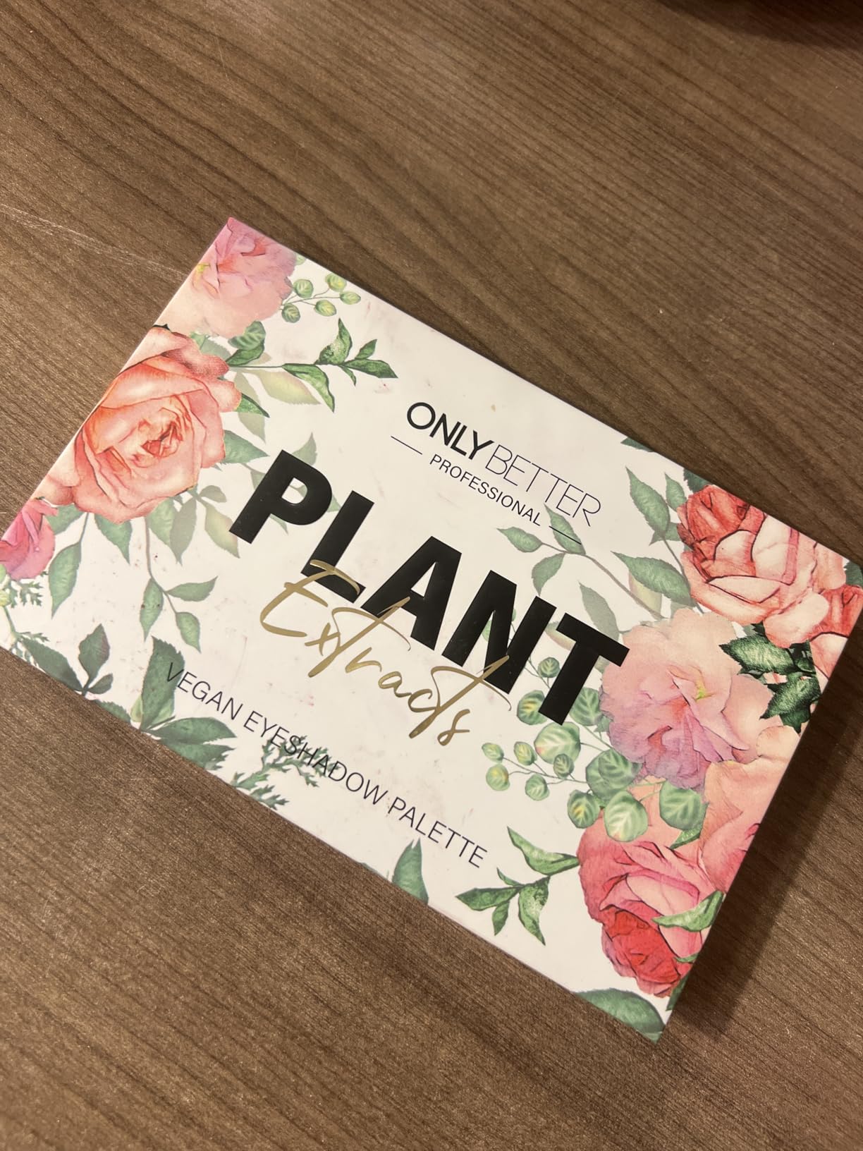 ONLYBETTER Vegan Nude Eyeshadow Palette - 16 Shades Organic, High Pigment, Long Lasting Shimmer