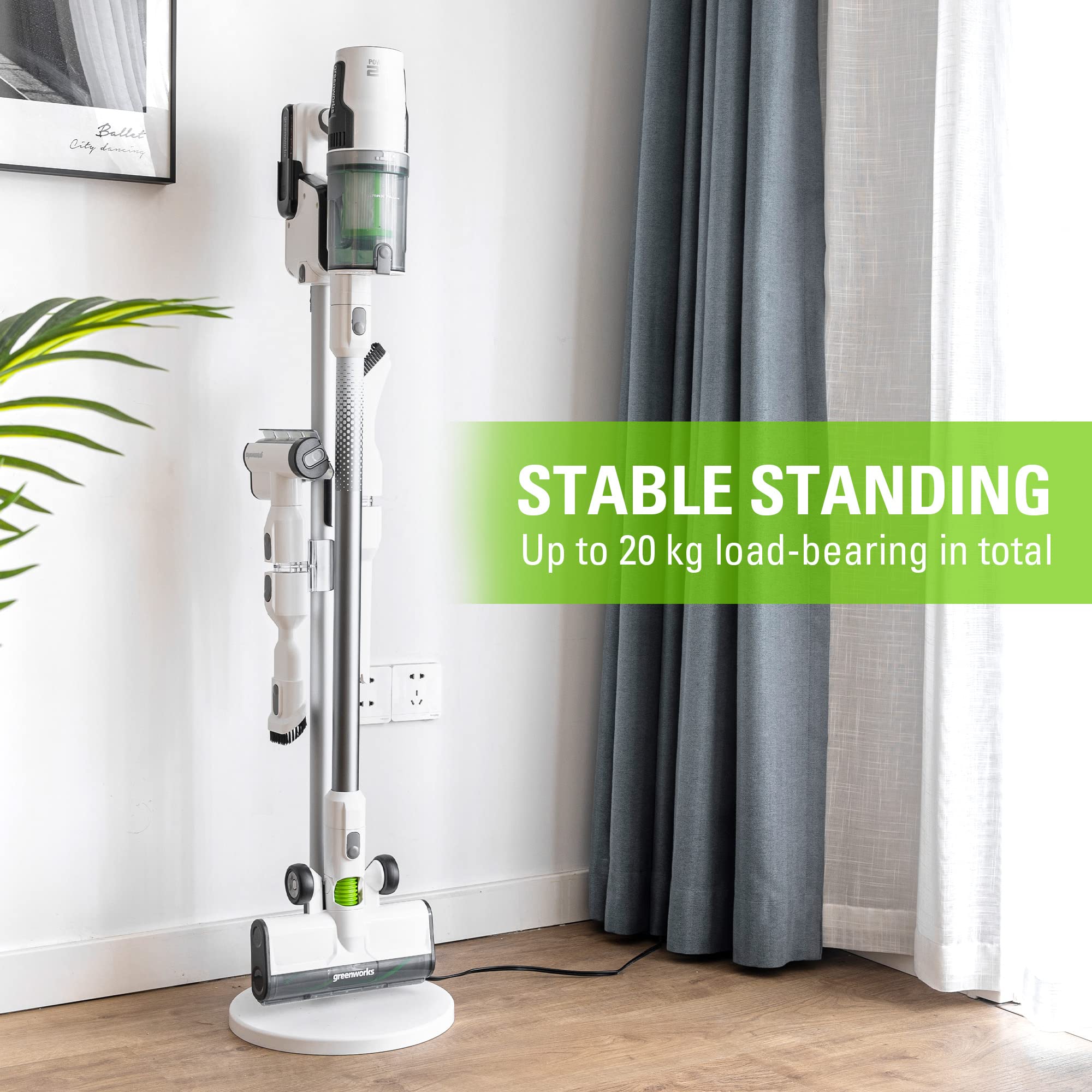 Greenworks GA9102 Stick Vacuum Cleaner Accessory Charger Stand