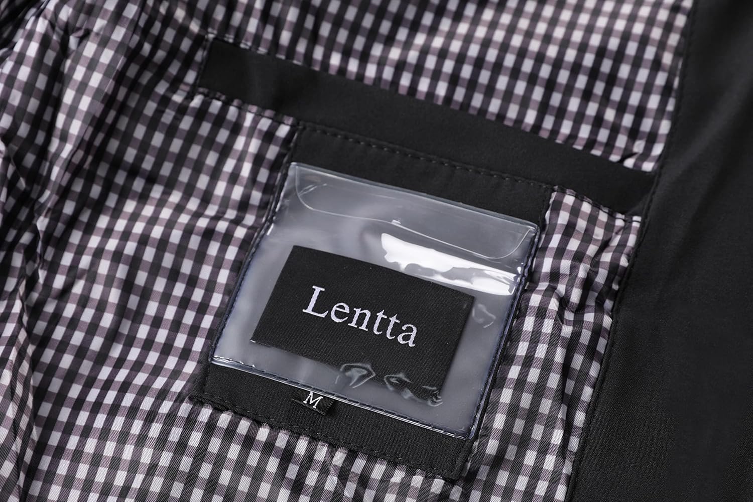 Lentta Men's Slim Fit Lightweight Softshell Bomber Jacket Coat Fall Jackets For Men Large Y-02-black