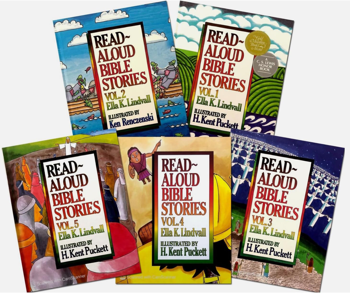 Read Aloud Bible Stories : Volumes 1-5      Hardcover – November 1, 2020