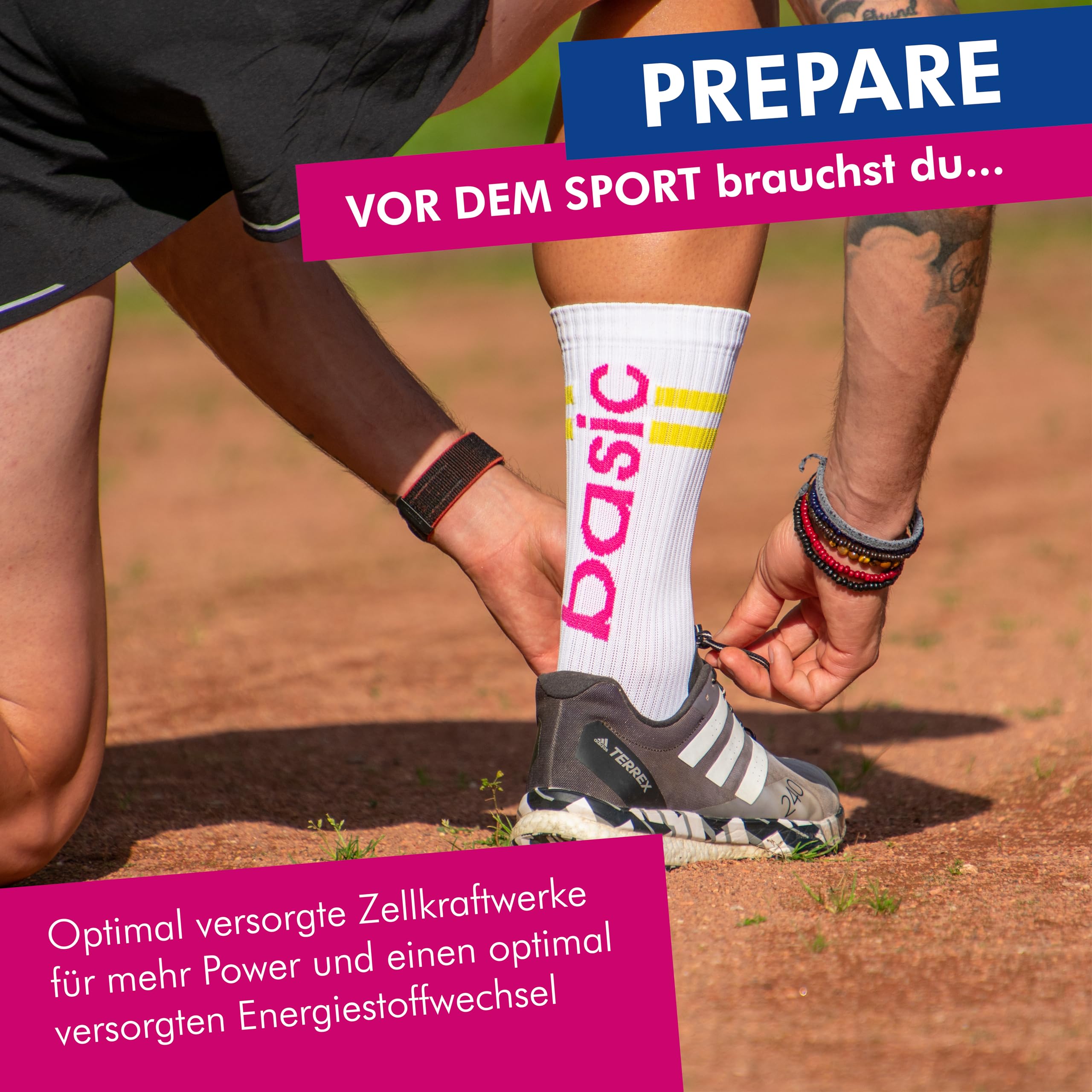 HYDRATION BOOSTER - Elektrolyt Pulver - Basisch-Isotonisches Sportgetränk, Premium Elektrolyte - Für Sport, schnelle Regeneration & optimale Hydratation - 20x20g Sticks - Zitrone