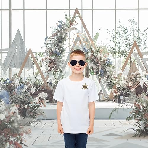 Miniatura 8 de Anillo de seguridad de boda para portador de anillos de propuesta, auricular espía secreto, insignia de metal de seguridad, policía, FBI cosplay,