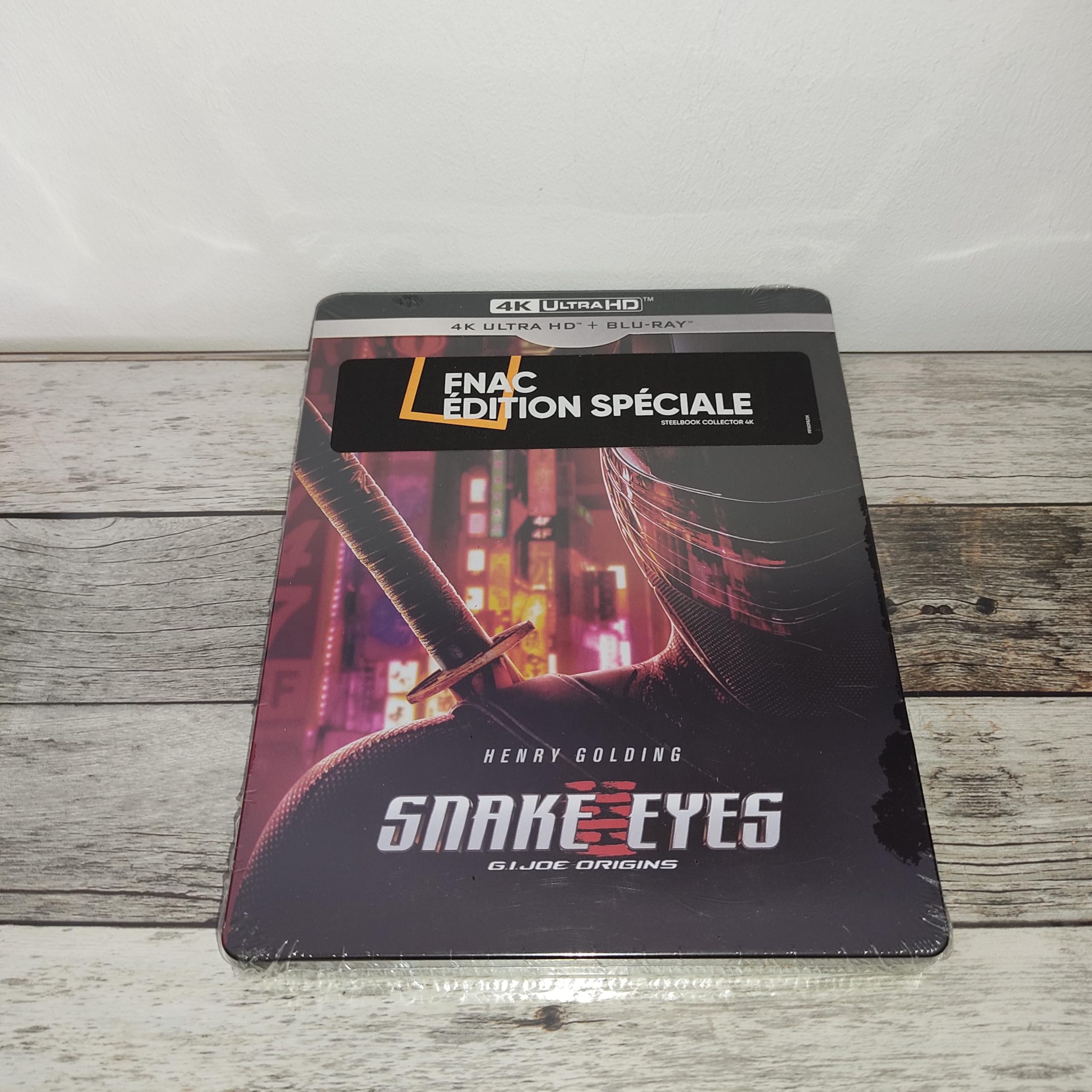 Snake Eyes : G.​I. Joe Origins [Exclusivité FNAC boîtier SteelBook® - 4K Ultra HD + Blu-​ray]