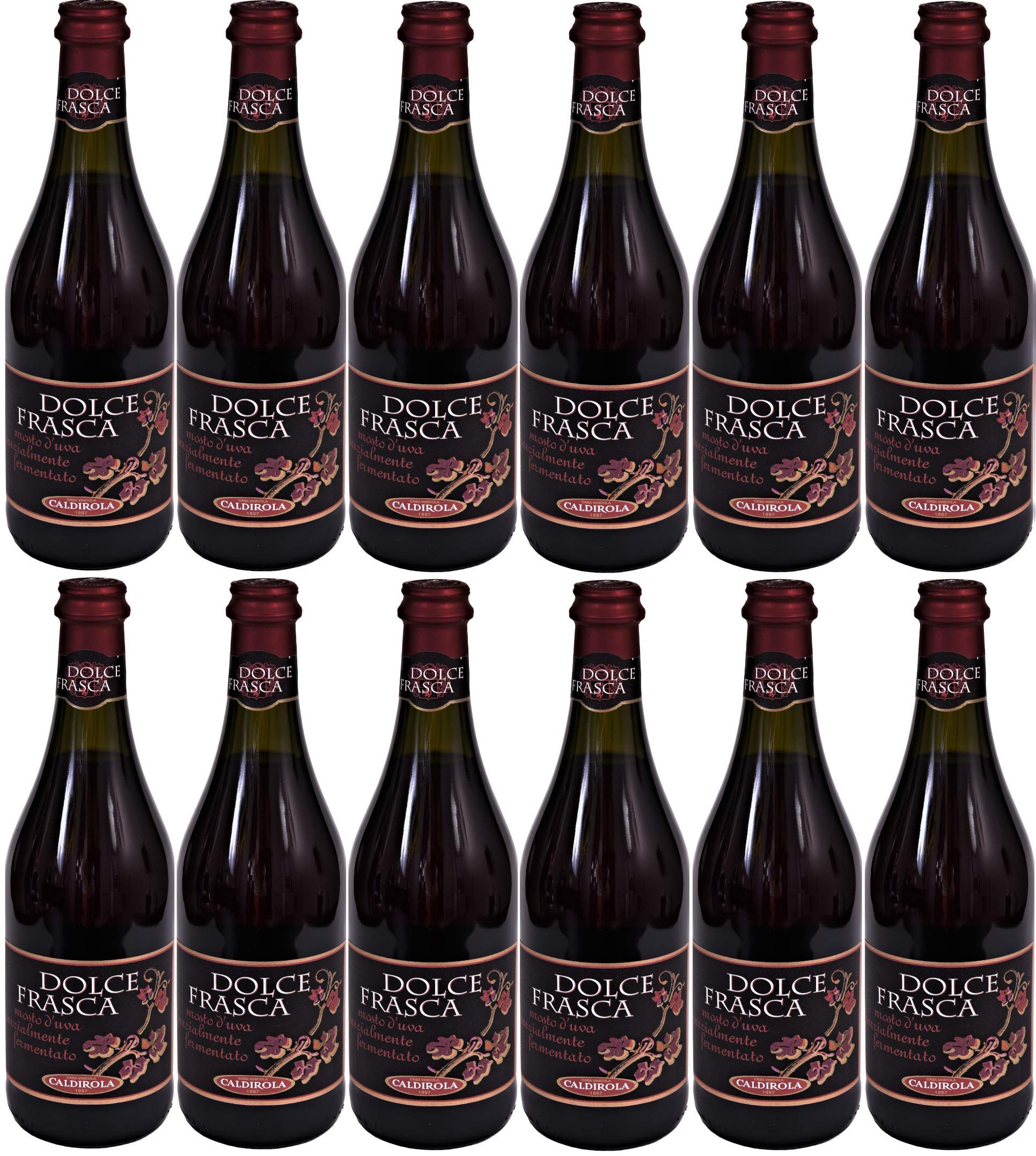 Dolce Frasca rot Caldirola 0,75lt. (12 x 0,75 lt.)