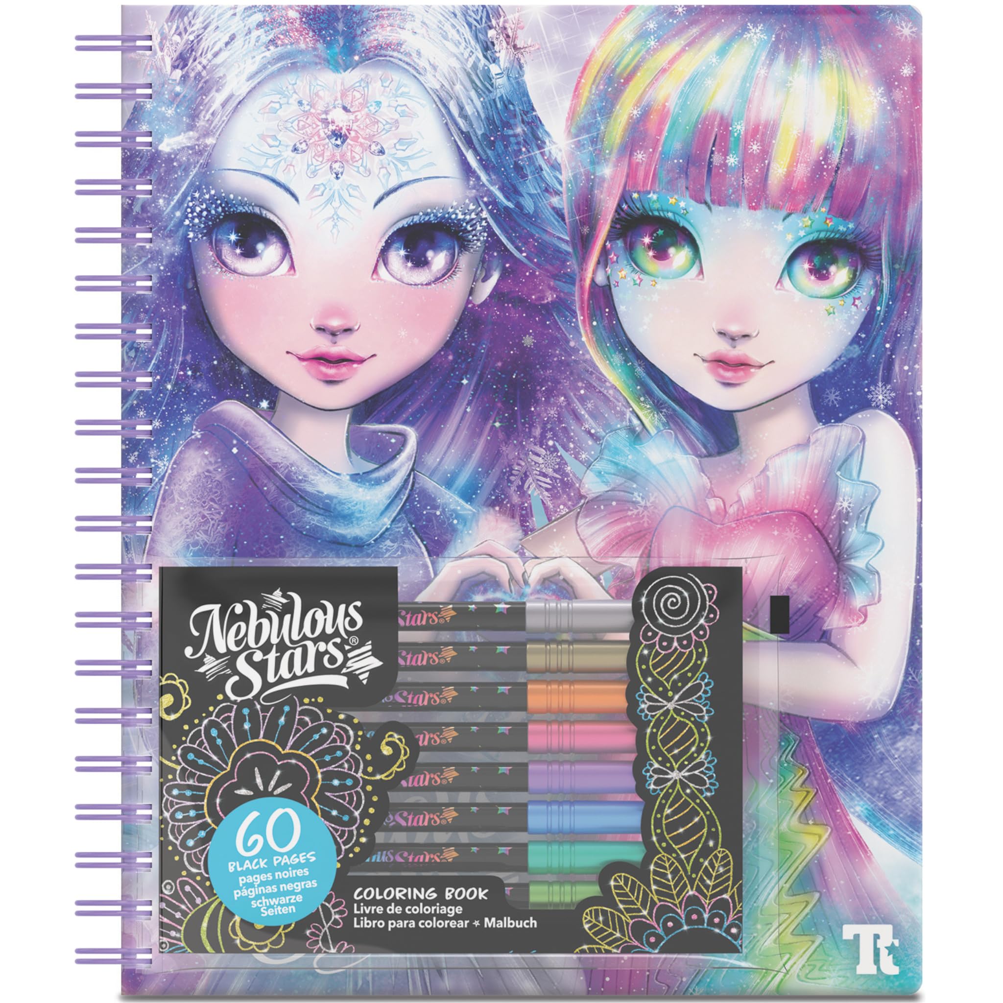 Livre de coloriage Nebulous Stars pour éviter les écrans aux enfants