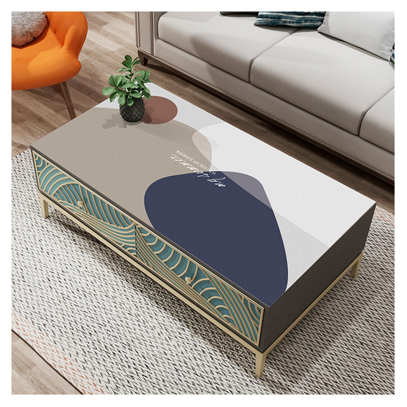Nappe de table rectangulaire en simili cuir imperméable de 90x160cm pour salle à manger