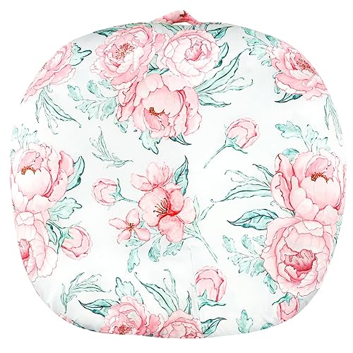 Miniatura 14 de Funda para tumbona de recién nacido DILIMI, funda extraíble para tumbona de bebé, funda ultrasuave y cómoda para almohada de tumbona de bebé, Hoja