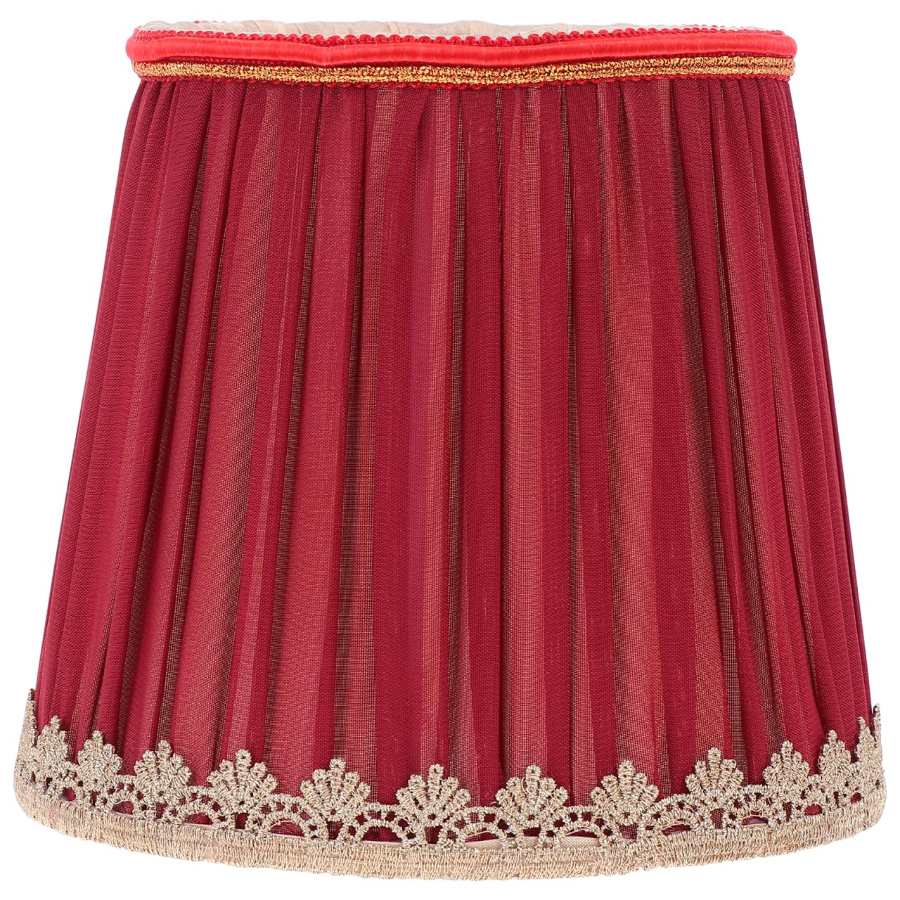 ORFOFE Cloth Lampshade 5.91 Inch Fabric Lamp Shade for E14 Screw Base Ceiling Wall Lamps Decorative Cover for Living Room Bedroom Study Lighting