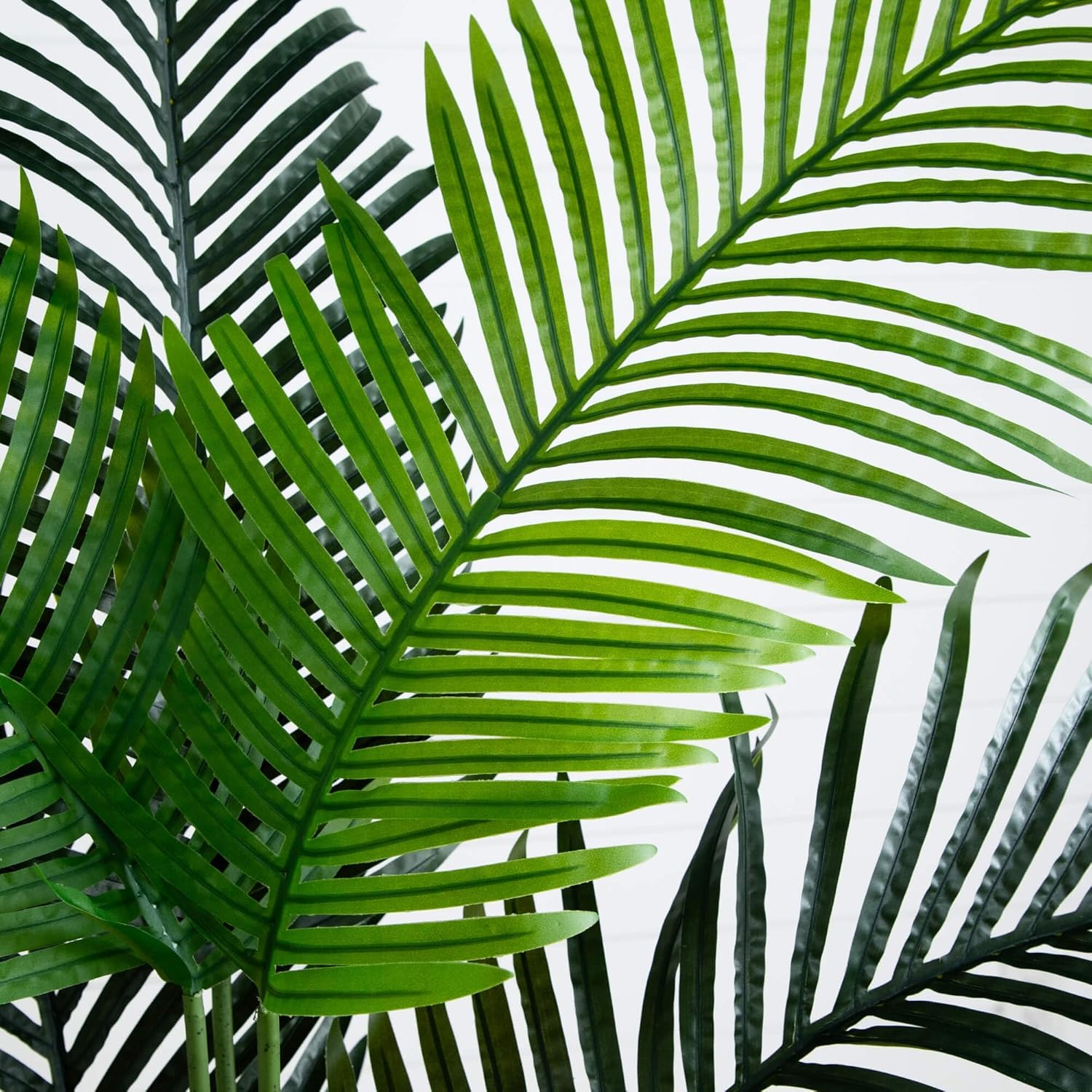 Nearly Natural 5.5ft. Paradise Artificial Palm Tree in Sand Colored Planter