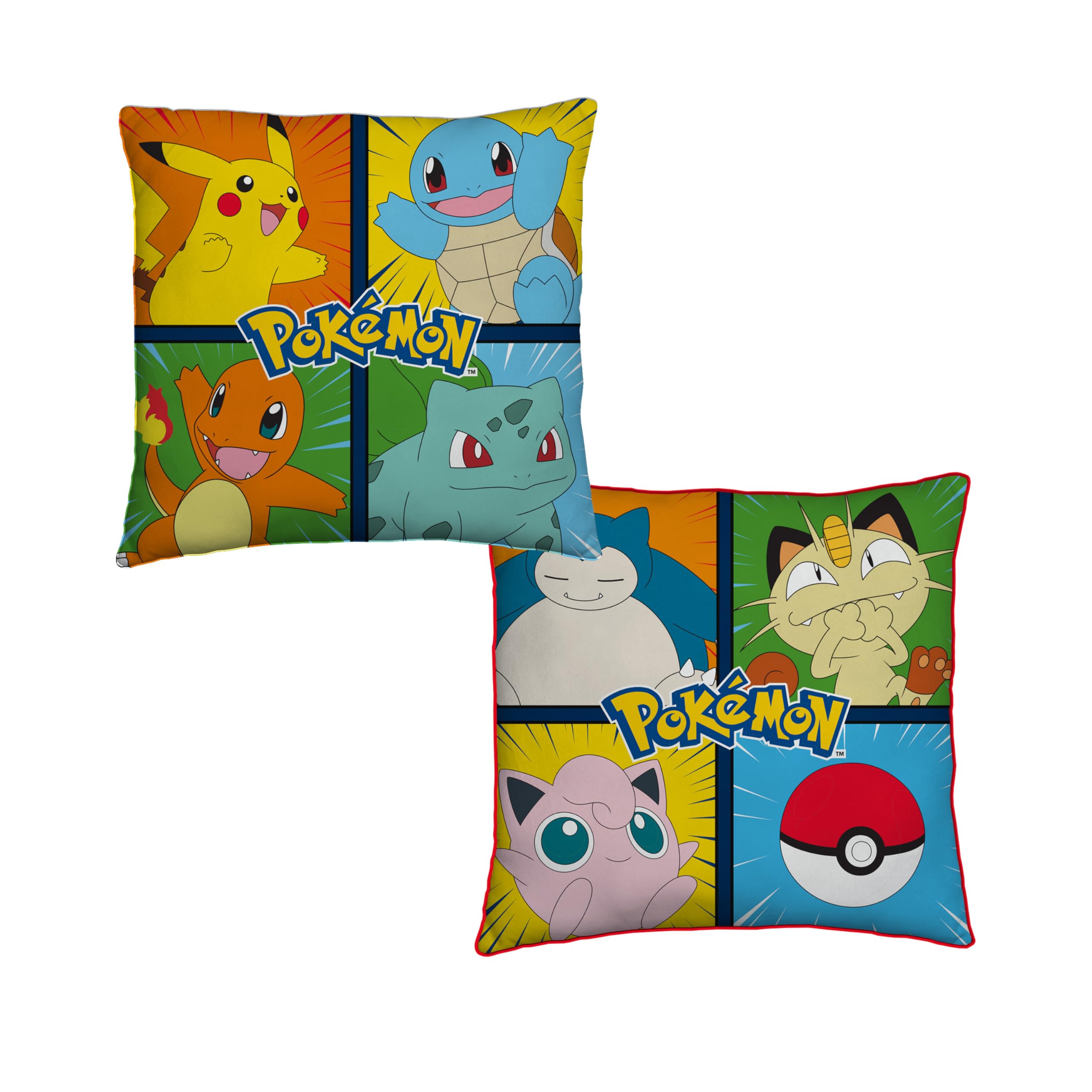 Pokemon Retro Square Cushion