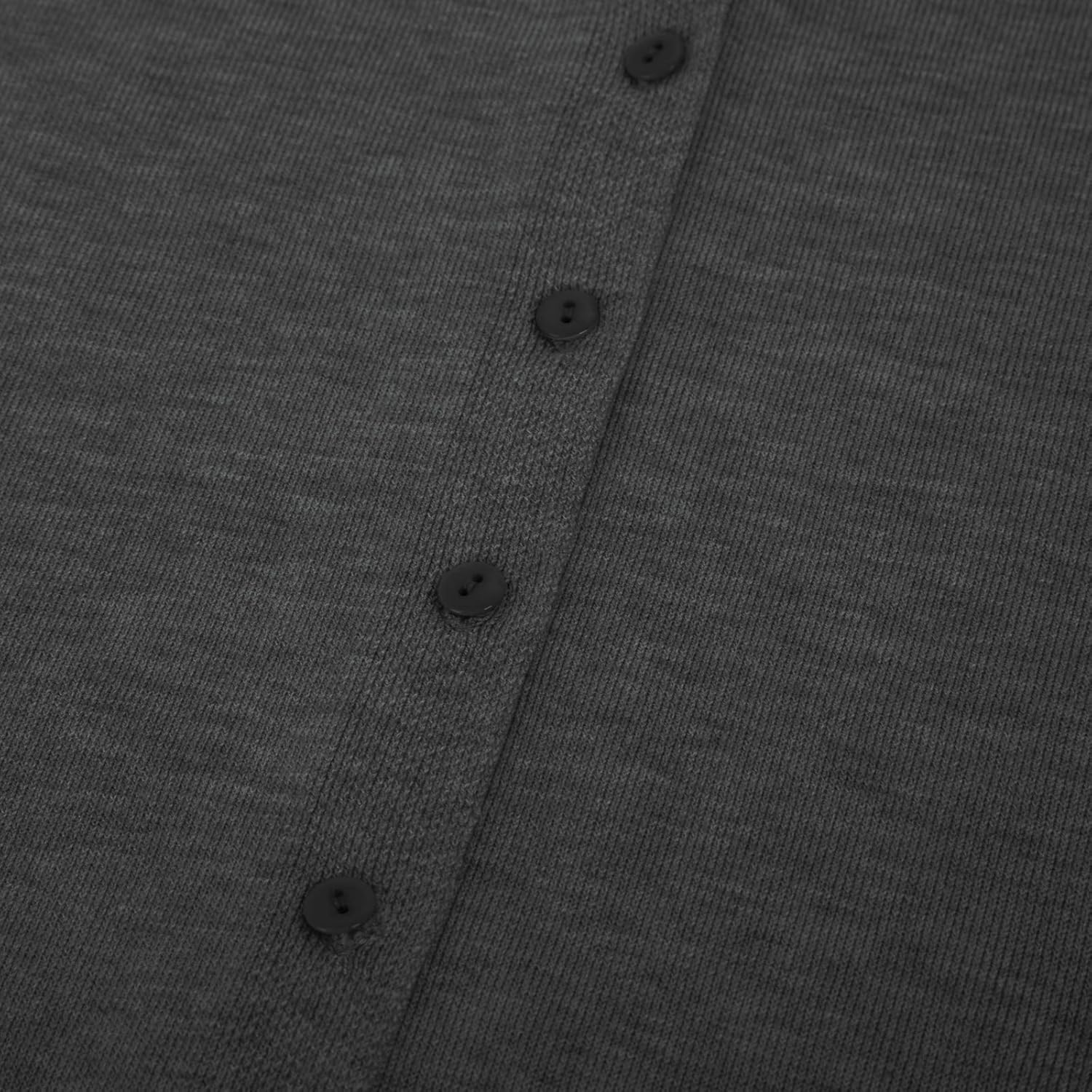 GRACE KARIN Womens 2026 Summer Short Sleeve Cardigan Sweaters Lightweight Cropped Shrug Cardigan Business Casual Clothing Top - Image 4