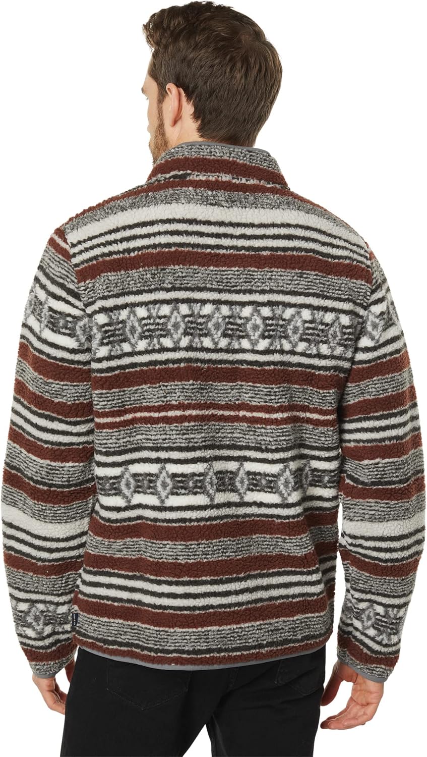 Lucky Brand Men's Southwestern Sherpa Utility Mock Neck