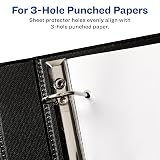Avery® Diamond Clear Page-Size Sheet Protectors, Pre-Punched for Use with Tab Dividers, Top Load, 50 Document Protectors (74203) – view 2