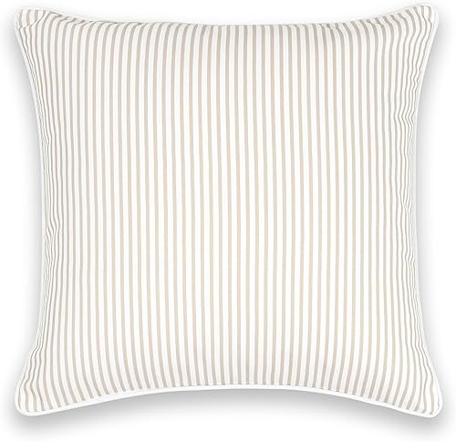 Miniatura 6 de Hofdeco Premium Fall Coastal - Funda de almohada para interiores y exteriores, 20 x 20 pulgadas, repelente al agua para patio trasero, sofá, rayas