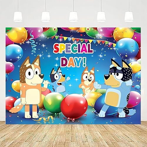 Miniatura 8 de Suministros para fiesta de cumpleaños de cachorro perro, pancarta de feliz cumpleaños, telón de fondo para niños y niñas, baby shower para niños, 7