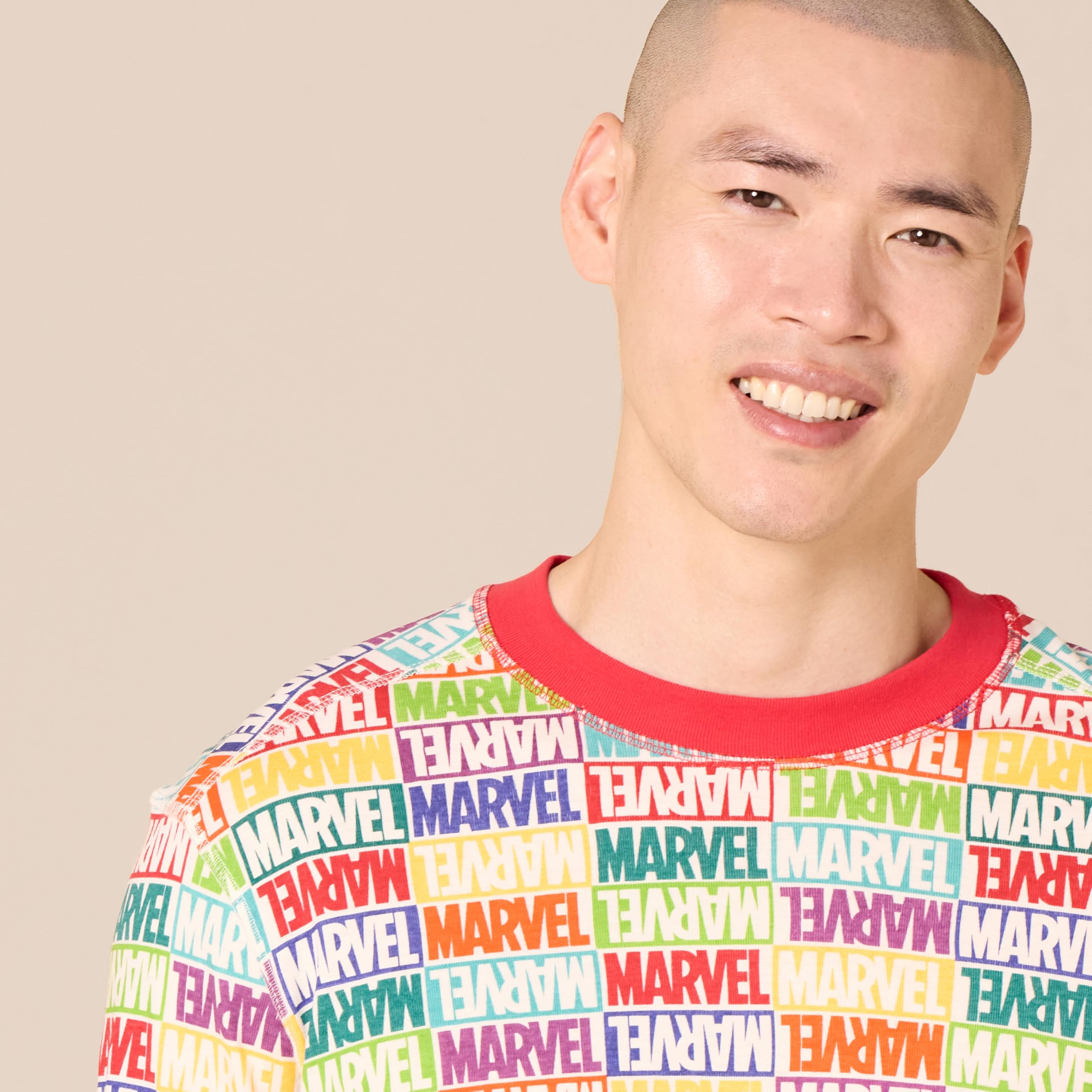 Amazon Essentials Disney | Marvel | Star Wars Pigiama in Cotone Aderente Uomo