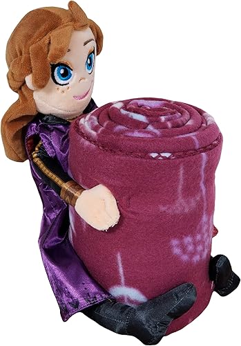 Miniatura 3 de Disney Almohada y cobija de forro polar, diseño de Frozen