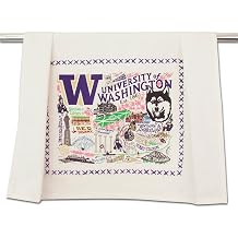 Catstudio Dish Towel, University of Washington Huskies Hand Towel - Collegiate Kitchen Towels for Washington Fans for Students, Graduation, Parents and Alums