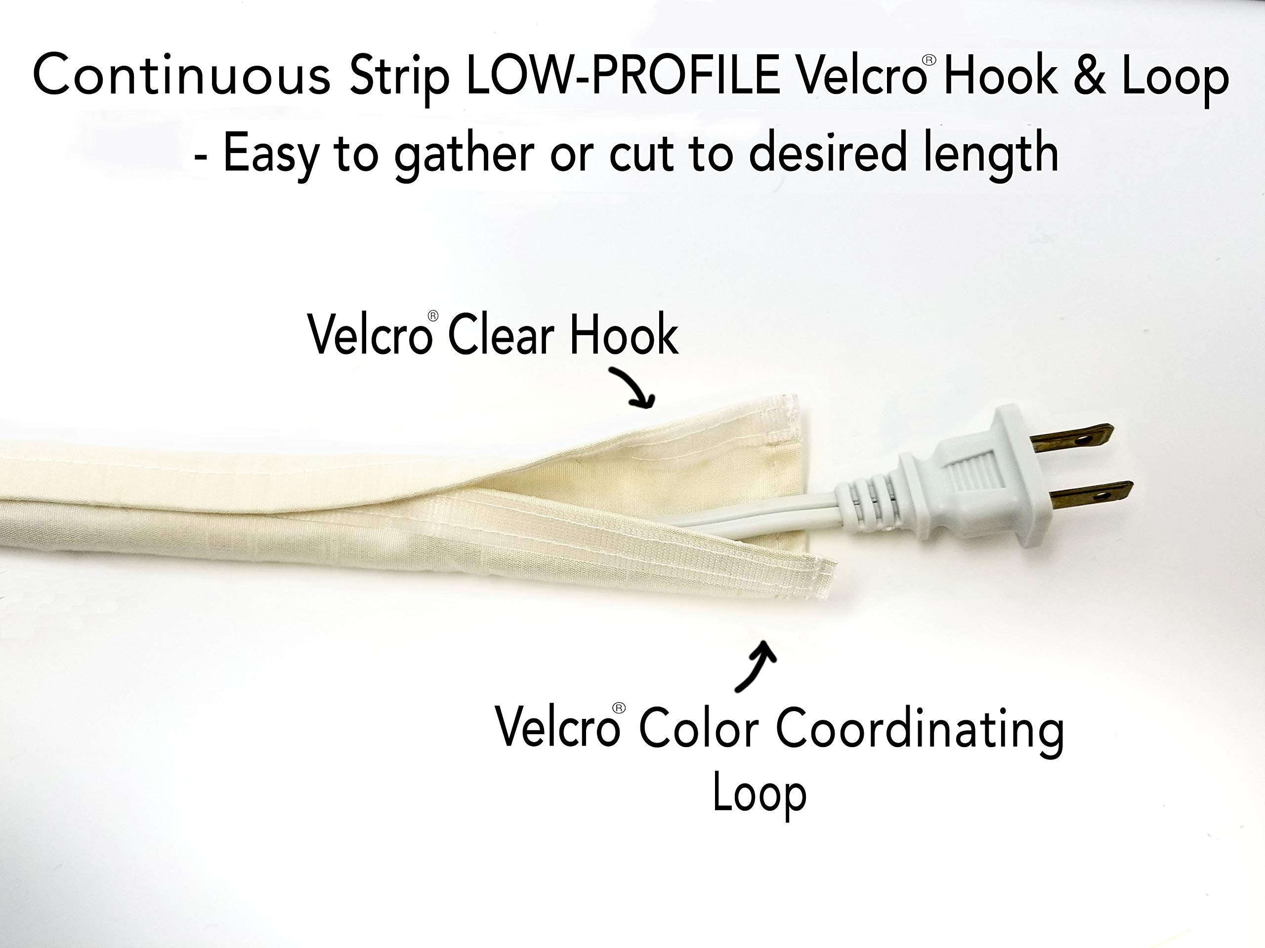 Spice Lamp Cord Cover Thin-Style 100% Silk 9 ft long Copper