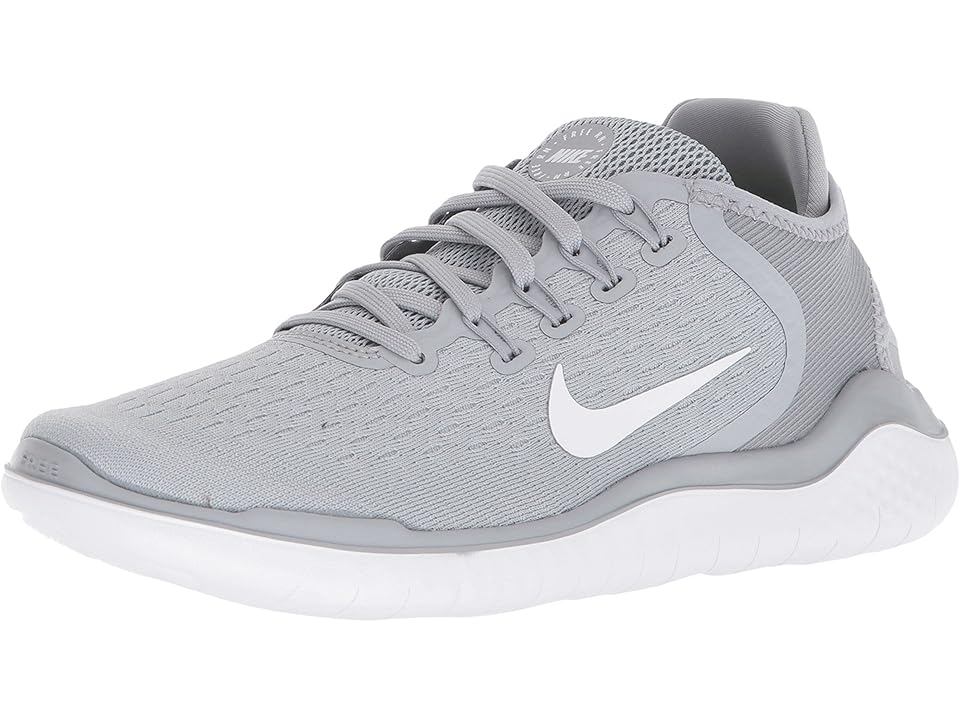 

Nike Free RN 2018 (Wolf Grey/White/Volt) Women's Running Shoes, Gray