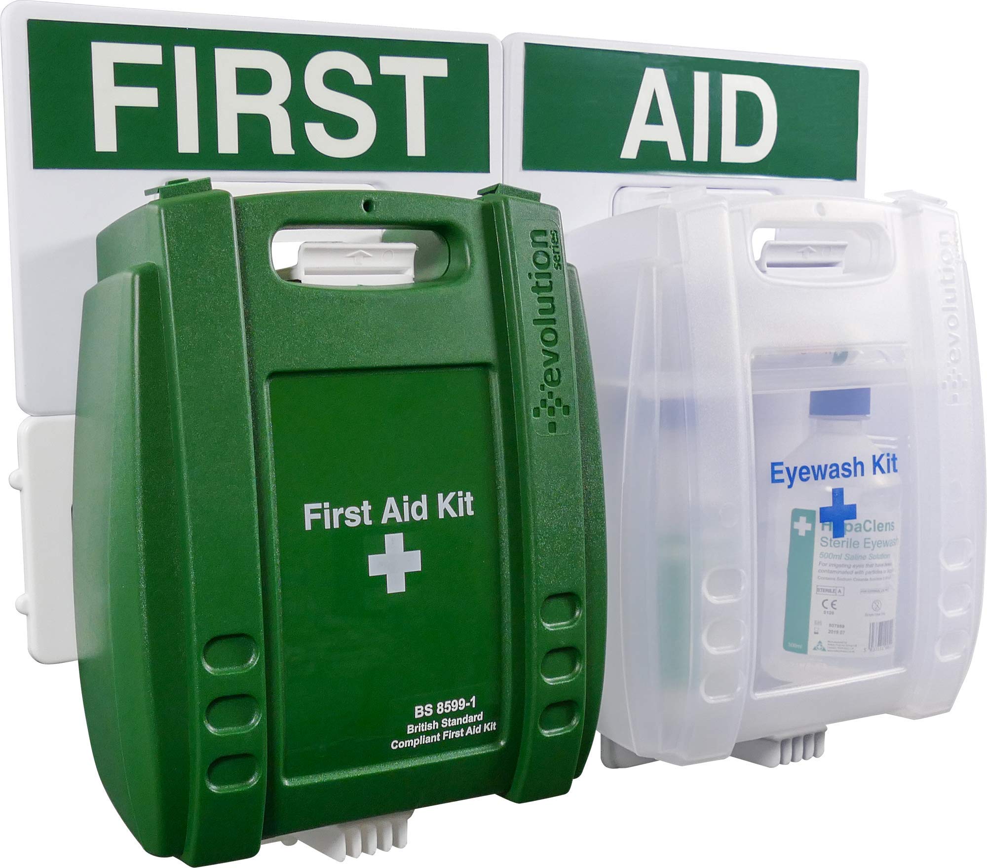 Buy Safety First Aid Evolution Eyewash & First Aid Point BS 8599
