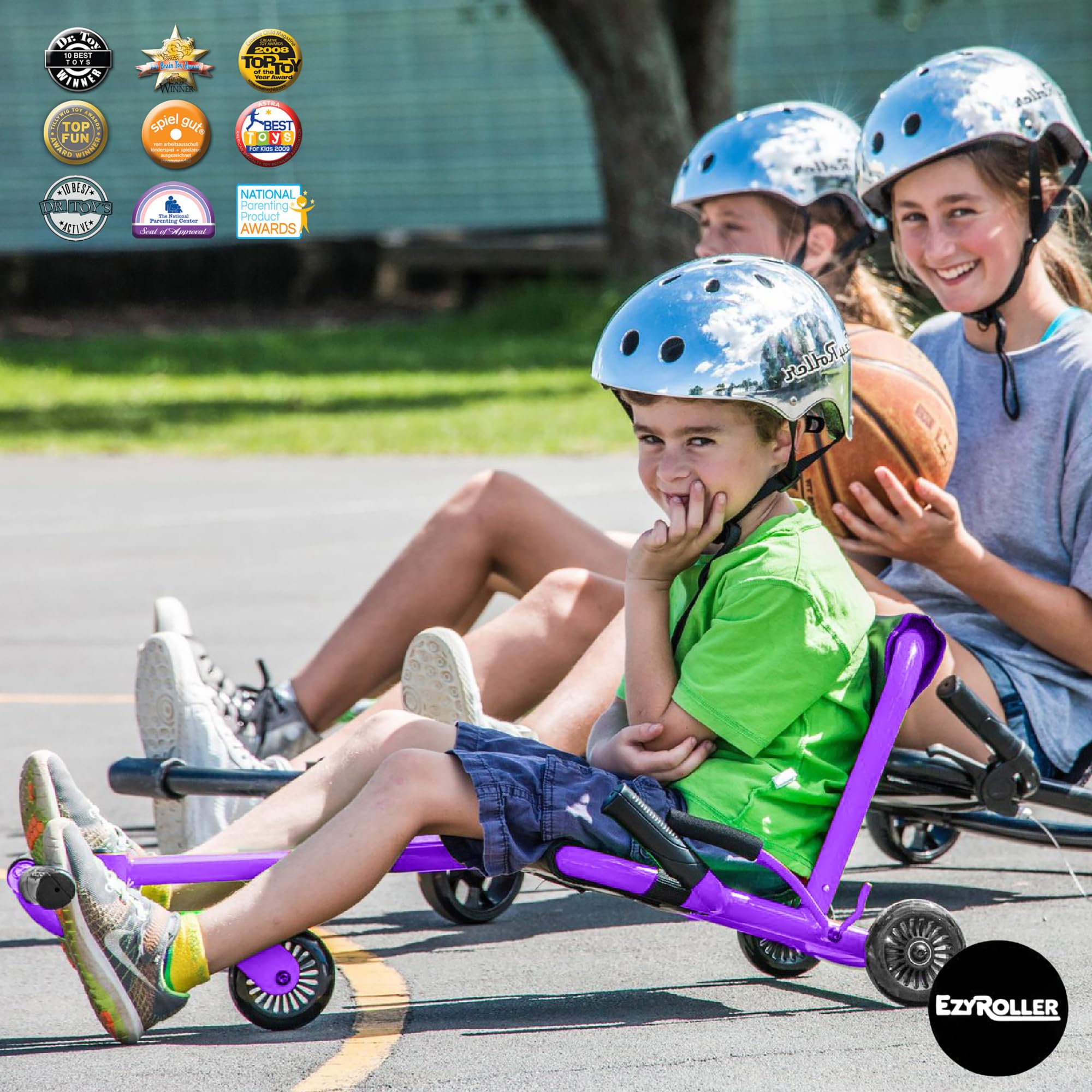 EzyRoller Classic Ride On - Purple by Ezyroller