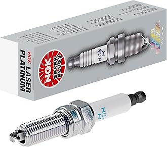 NGK Spark Plug PLKR7A Laser Platinum 4288, White/Silver