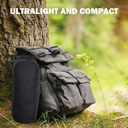 Miniatura 2 de YSSOA Silla de camping plegable portátil gris, paquete de 2