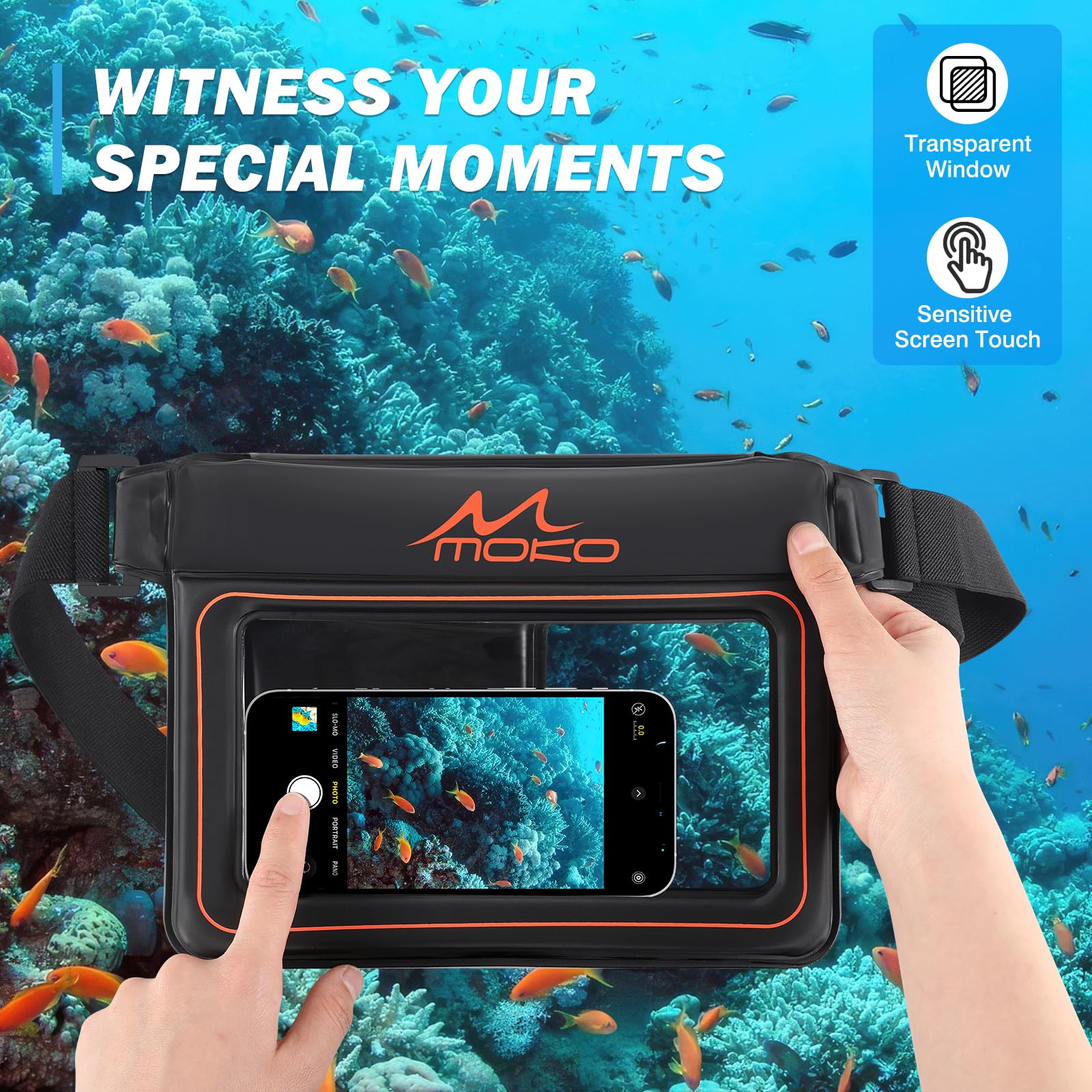 Coque Étanche, Universel Sac Étanche Avec Sangle De Cou