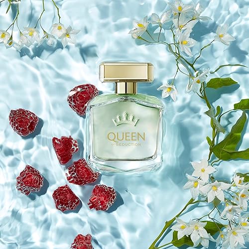 Miniatura 4 de Antonio Banderas Perfumes – Queen Of Seduction – Eau de Toilette – Larga duración – Fragancia romántica, encantadora y fresca – Floral con notas