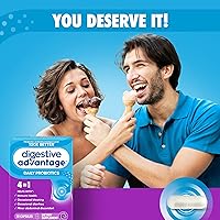 Vista 5 de Cápsula probiótica diaria – Digestive Advantage 30 cápsulas, sobrevive 100 veces mejor, disminuye la hinchazón, el calcio, promueve la salud