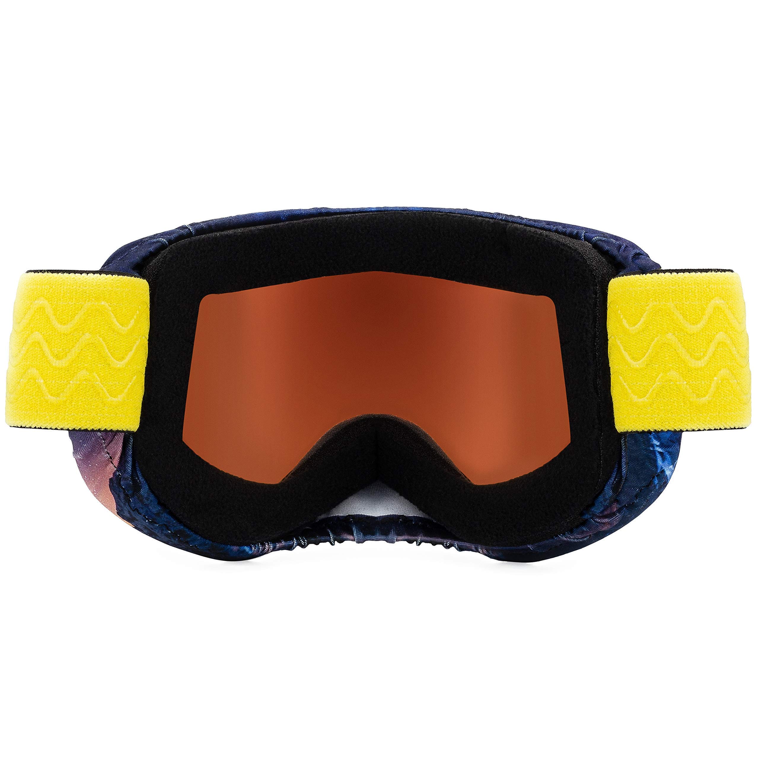 Funda para gafas de esquí y snowboard, protección contra arañazos y polvo para almacenamiento de viaje y abres