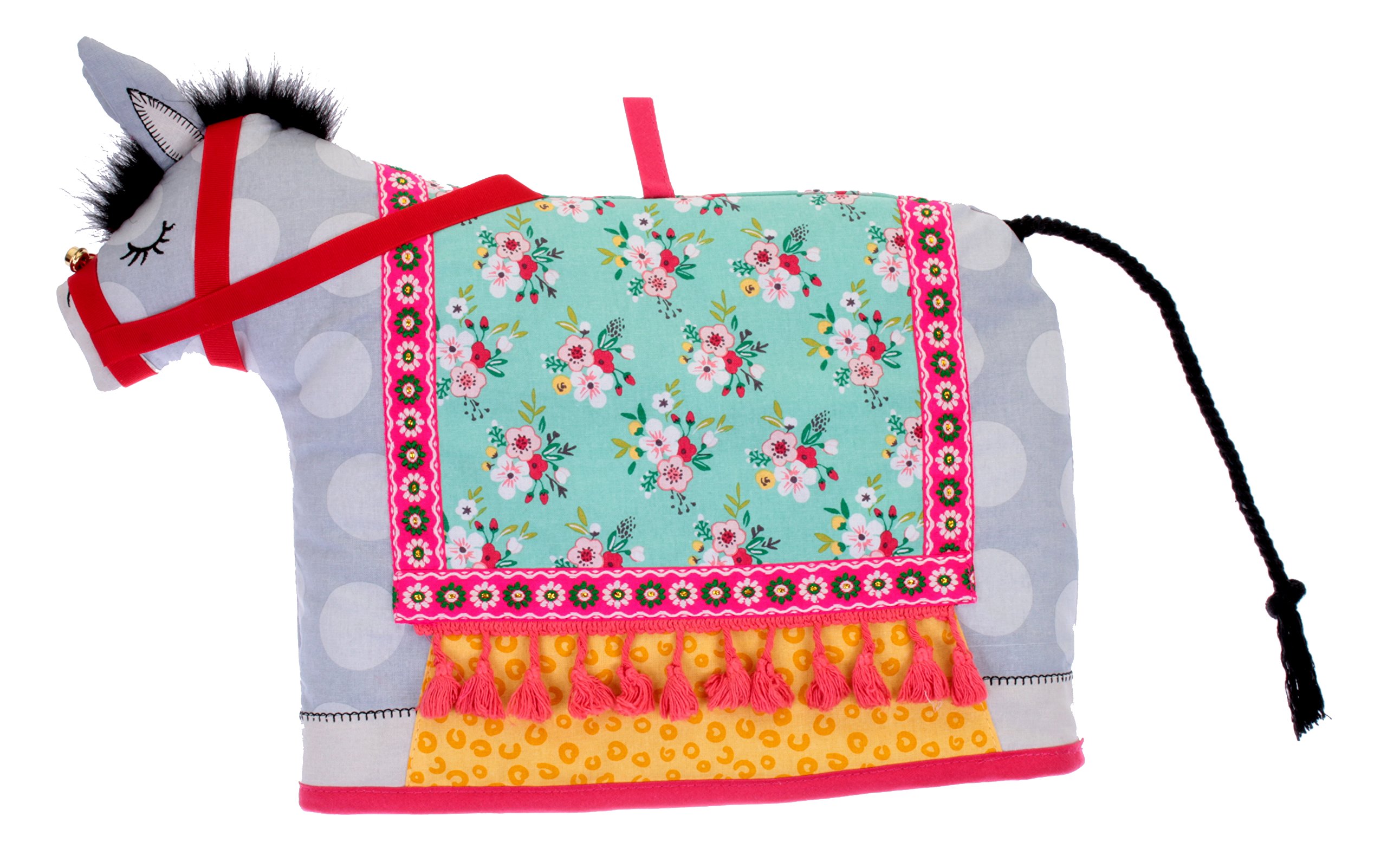 Ulster Weavers Grey Seaside Donkey Shaped Tea Cosy
