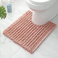 Vista 46 de FLOLEOPA Alfombras de baño de microfibra suave y esponjosa, tapetes de baño absorbentes, antideslizantes, lavables a máquina y de secado rápido