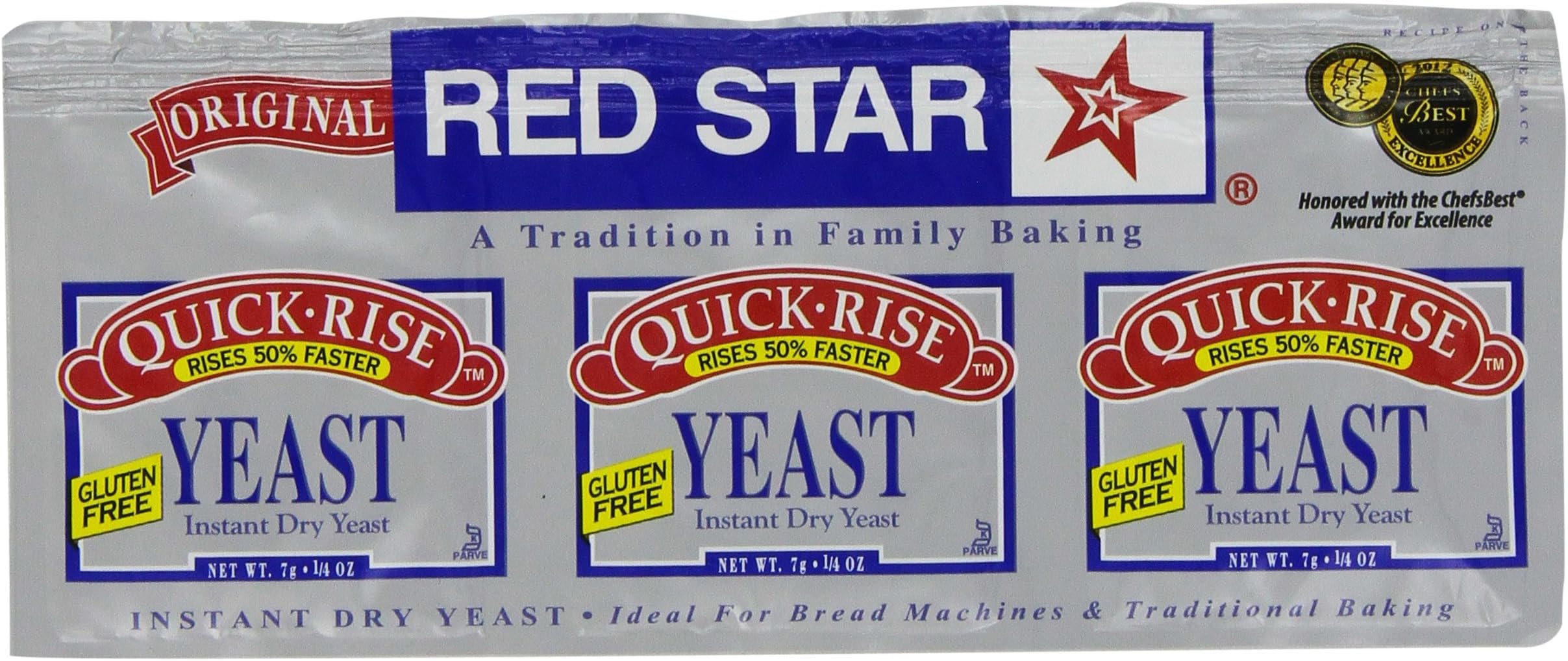 Rapid Rise Yeast Packets Health & Household