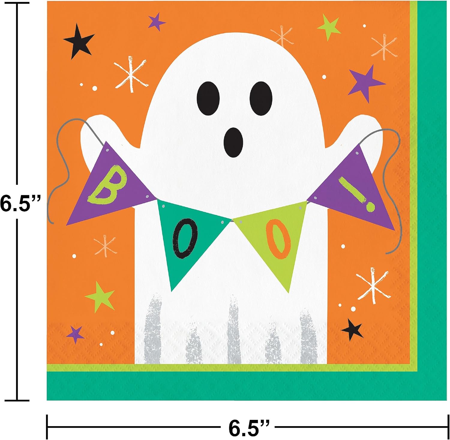 Kids Halloween Party Supplies - Plates Napkins Stickers Banner Favor Bags (93 Piece)