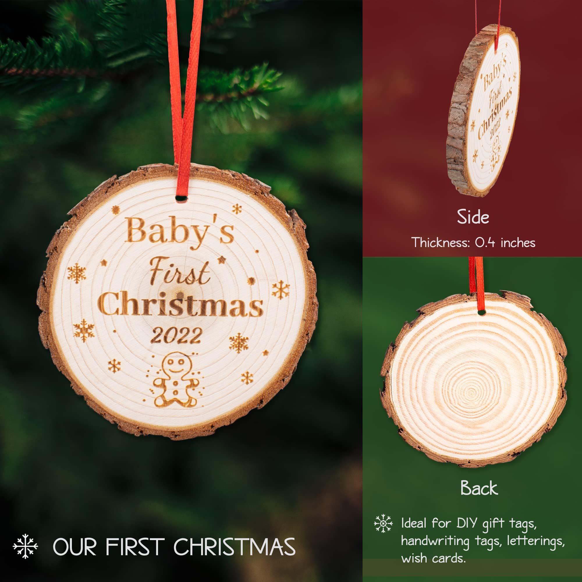 Amazon.co.jp: 2022 Babys First Christmas オーナメント 男の子