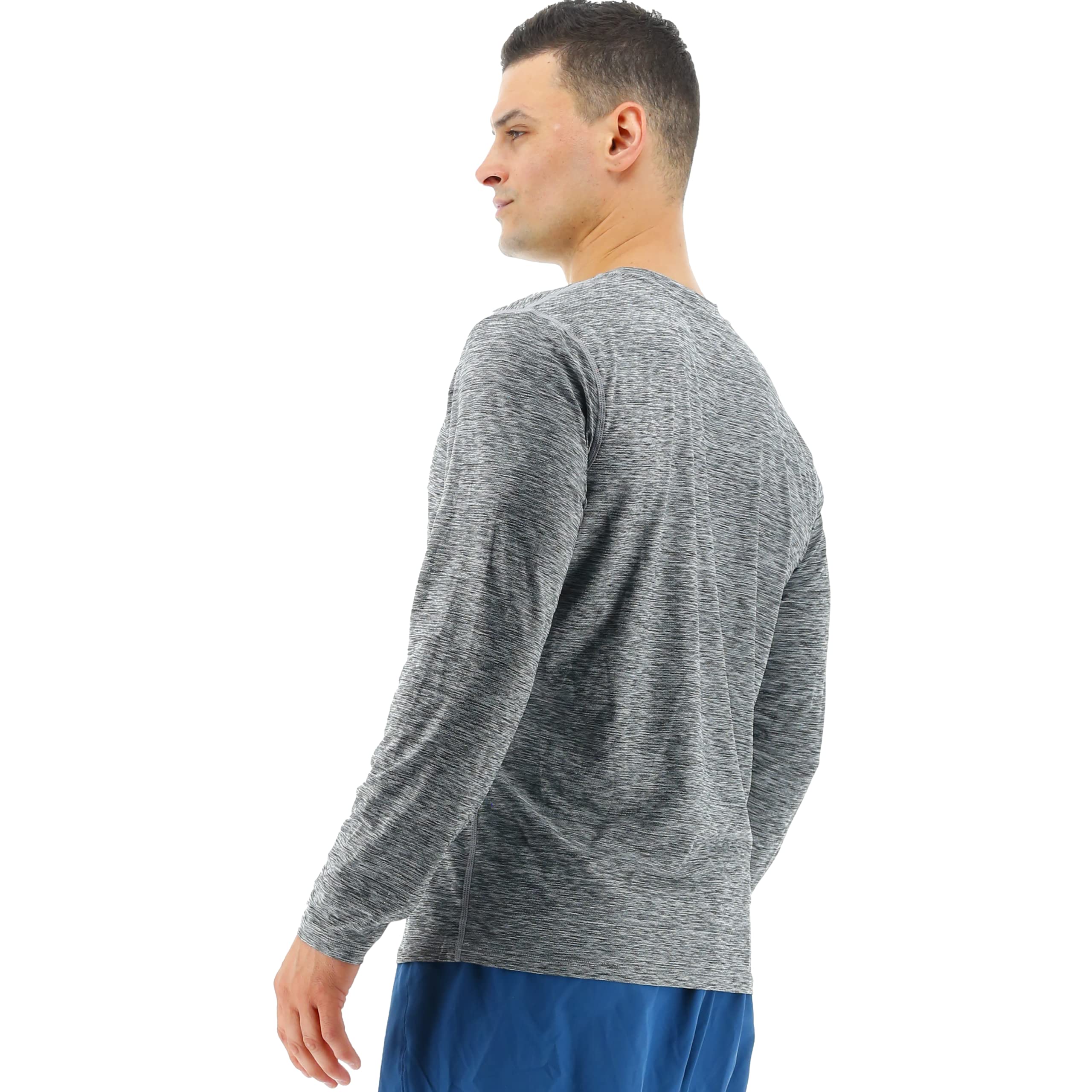 TYR Koszulka Mężczyźni Athletic Performance Workout Airtec Koszulka Z Długim Rękawem