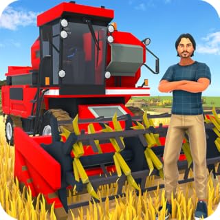 jogos de simulador de família agrícola - jogo de aventura de trator de artesanato de cidade de fazenda real