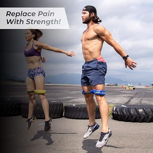 Miniatura 5 de Crossover Symmetry Sistema de cadera y núcleo bandas de entrenamiento en casa con resistencia de bucle para estirar y fortalecer piernas, glúteos,