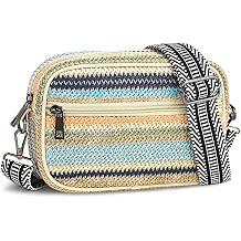 Small Crossbody Bags For Women, RFID Shoulder Bag With Wide Strap