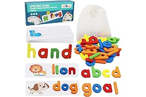 FLYINGSEEDS See and Spell Learning Toys for Little Kids