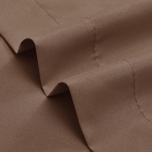 Miniatura 6 de Hiasan Cortinas filtrantes de luz de 108 pulgadas, 1 panel con alzapaños, protección de privacidad con ojales y ojales para sala de estar, 1 panel,