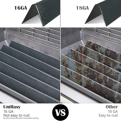 Miniatura 3 de Uniflasy 7507 Kit de piezas de repuesto para parrilla Weber Genesis Silver A, Spirit 200 Series, Spirit 500, Spirit E-210, Spirit E-200, S-200,